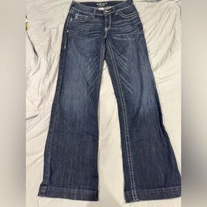 NEW Ariat Women's Dark Blue Denim Trousers
